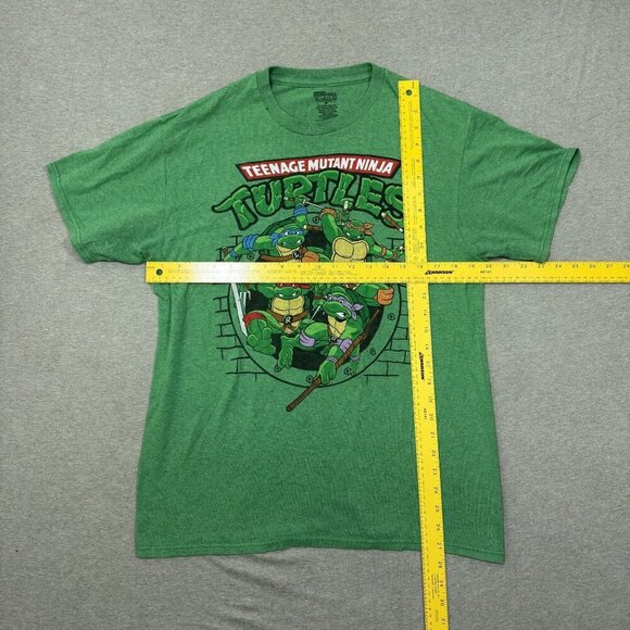 Teenage Mutant Ninja Turtles Mutant T-shirt Medium Green - Picture 4 of 5